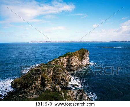 Kinbane Head, Co Antrim, Ireland View Large Photo Image Stock Image - Kinbane Head, Co Antrim, Ireland. Fotosearch