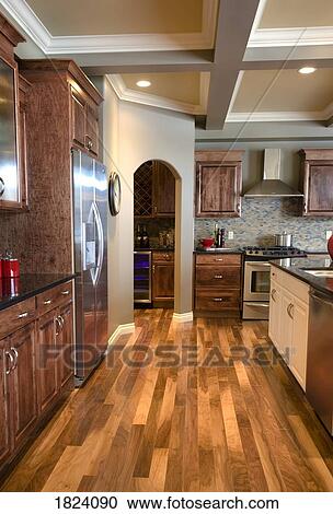 Kitchen View Large Photo Image Stock Image - Kitchen. Fotosearch
