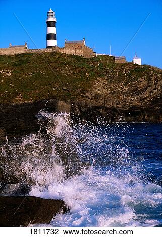 Lighthouse, Old Head, Kinsale, Co Cork, Ireland View Large Photo Image Stock Image - Lighthouse, Old Head, Kinsale, Co Cork, Ireland. Fotosearch
