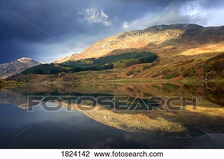 Loch Lobhair, Scotland View Large Photo Image Stock Image - Loch Lobhair, Scotland. Fotosearch