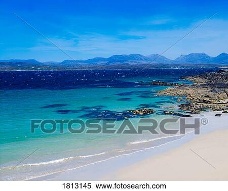 Stock Photography - Mannin Bay, Connemara, Co Galway, Ireland. Fotosearch