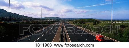 Motorway, M2, Belfast, Co Antrim, Ireland View Large Photo Image Stock Image - Motorway, M2, Belfast, Co Antrim, Ireland. Fotosearch