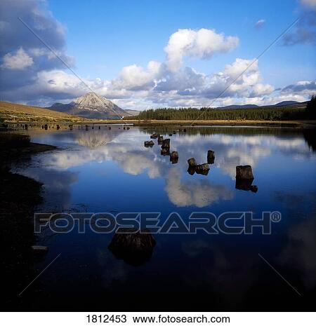Mount Errigal, Co Donegal, Ireland View Large Photo Image Stock Image - Mount Errigal, Co Donegal, Ireland. Fotosearch