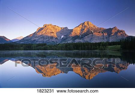 Mount Kidd, Wedge Pond, Kananaskis Country, Alberta, Canada View Large Photo Image Stock Image - Mount Kidd, Wedge Pond, Kananaskis Country, Alberta, Canada. Fotosearch