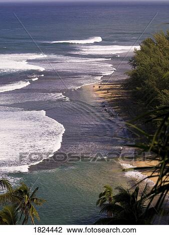 Napali Coast State Park, Kauai, Hawaii View Large Photo Image Stock Image - Napali Coast State Park, Kauai, Hawaii. Fotosearch