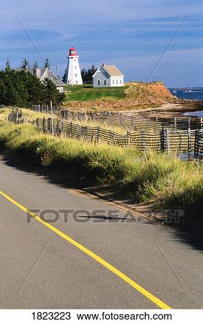 Panmure Island lighthouse, Prince Edward Island, Canada View Large Photo Image Stock Image - Panmure Island lighthouse, Prince Edward Island, Canada. Fotosearch