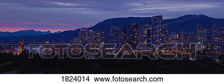 Panoramic of downtown Vancouver, BC, Canada View Large Photo Image Picture - Panoramic of downtown Vancouver, BC, Canada. Fotosearch