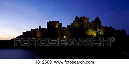 Peel Castle, Isle of Man, UK View Large Photo Image Stock Photo - Peel Castle, Isle of Man, UK. Fotosearch