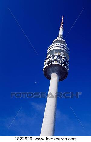 Radio Tower, Olympic Park, Munich, Germany View Large Photo Image Stock Photograph - Radio Tower, Olympic Park, Munich, Germany. Fotosearch