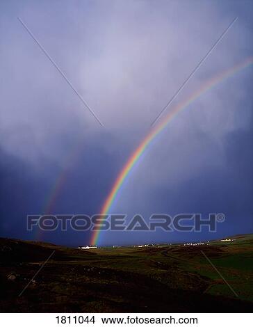 Rainbow at Malin Head, Inishowen, Co Donegal, Ireland View Large Photo Image Picture - Rainbow at Malin Head, Inishowen, Co Donegal, Ireland. Fotosearch