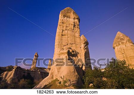 Rock formations, Love Valley, Cappadocia, Anatolia, Turkey View Large Photo Image Stock Image - Rock formations, Love Valley, Cappadocia, Anatolia, Turkey . Fotosearch