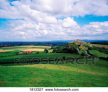 Rock of Dunamase near Portlaois, Co Laois, Ireland View Large Photo Image Stock Photo - Rock of Dunamase near Portlaois, Co Laois, Ireland. Fotosearch