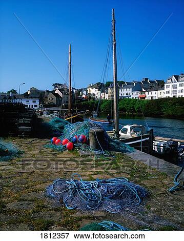 Roundstone Harbour, Connemara, Co Galway, Ireland View Large Photo Image Stock Photo - Roundstone Harbour, Connemara, Co Galway, Ireland. Fotosearch
