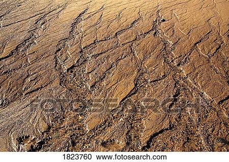 Stock Image - Sand patterns. Fotosearch