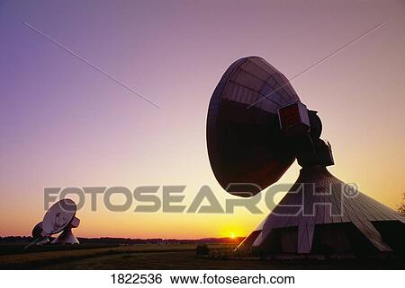 Satellite communication station, Raisting, Germany View Large Photo Image Stock Photograph - Satellite communication station, Raisting, Germany. Fotosearch