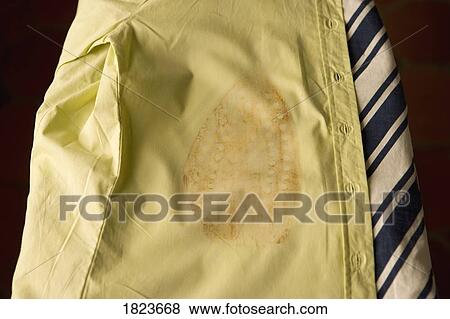 Shirt with iron burn View Large Photo Image Stock Photo - Shirt with iron burn. Fotosearch