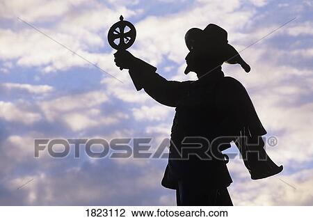 Silhouette of a statue of Samuel de Champlain, founder of Quebec City, Ottawa, Canada View Large Photo Image Stock Image - Silhouette of a statue of Samuel de Champlain, founder of Quebec City, Ottawa, Canada. Fotosearch