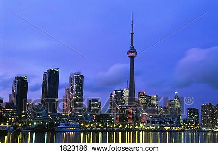 Skyline, Toronto, Ontario, Canada View Large Photo Image Stock Photograph - Skyline, Toronto, Ontario, Canada. Fotosearch