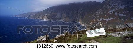 Stock Image - Slieve League, Co Donegal, Ireland. Fotosearch