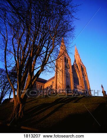 Stock Photo - St Patrick's Catholic Cathedral, Co Armagh, Ireland. Fotosearch
