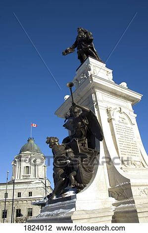 Statue of Samuel de Champlain in Quebec City, Canada View Large Photo Image Stock Image - Statue of Samuel de Champlain in Quebec City, Canada . Fotosearch