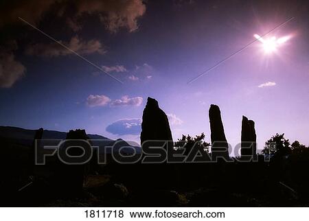 Stone circle, Ardgroom, Co Cork, Ireland View Large Photo Image Stock Photo - Stone circle, Ardgroom, Co Cork, Ireland. Fotosearch