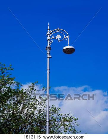 Stock Photography - Streetlamps, Dublin, Ireland. Fotosearch