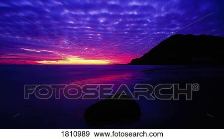 Sunset, Bray Head, Co Wicklow, Ireland View Large Photo Image Stock Photo - Sunset, Bray Head, Co Wicklow, Ireland. Fotosearch
