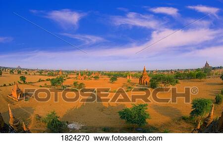 Temples of Bagan, Myanmar (Burma), Southeast Asia View Large Photo Image Stock Image - Temples of Bagan, Myanmar (Burma), Southeast Asia . Fotosearch