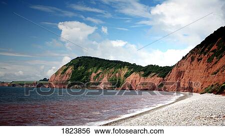 The coast in Devon, England View Large Photo Image Stock Photograph - The coast in Devon, England. Fotosearch