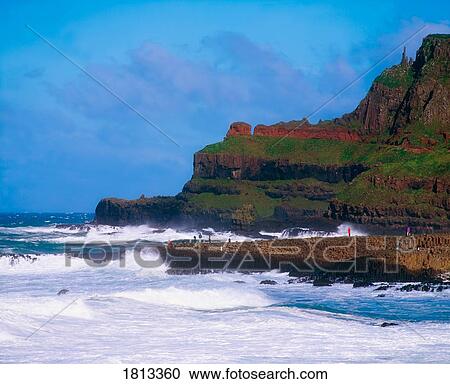 Stock Image - The Giant's Causeway, Co Antrim, Ireland. Fotosearch