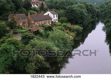 View of Coalbrookdale and the Ironbridge Gorge, Shropshire, England View Large Photo Image Stock Image - View of Coalbrookdale and the Ironbridge Gorge, Shropshire, England. Fotosearch