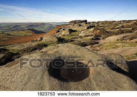 View of Higger Tor, Derbyshire, England, United Kingdom View Large Photo Image Stock Image - View of Higger Tor, Derbyshire, England, United Kingdom . Fotosearch