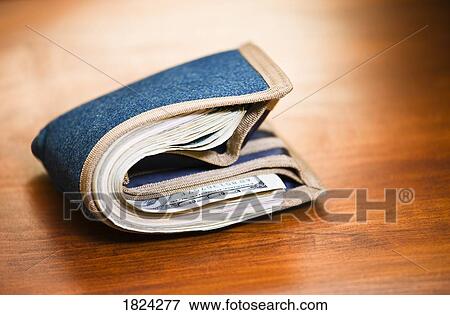 Wallet full of money View Large Photo Image Stock Photo - Wallet full of money . Fotosearch