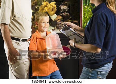 A boy holding a fish View Large Photo Image Stock Image - A boy holding a fish. Fotosearch
