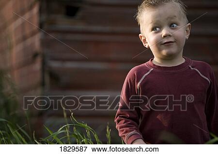 A young boy with silly expression View Large Photo Image Stock Photo - A young boy with silly expression. Fotosearch