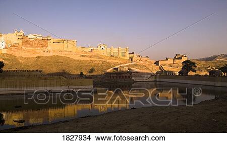 Picture - Amber Fort, Jaipur, India . Fotosearch