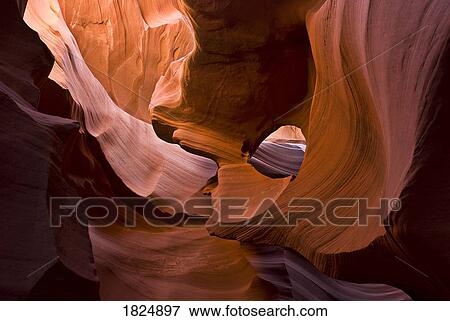 Antelope Canyon, Arizona, USA View Large Photo Image Stock Photo - Antelope Canyon, Arizona, USA. Fotosearch