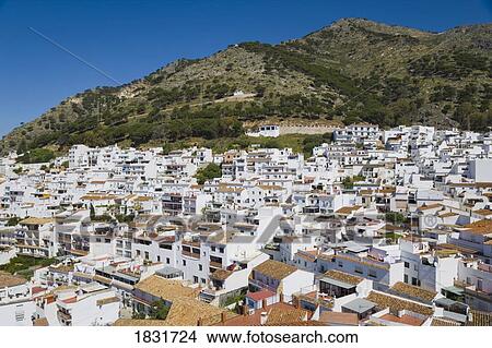 Picture - Apartments and houses, Mijas Malaga Province, Costa del Sol, Spain, Europe . Fotosearch