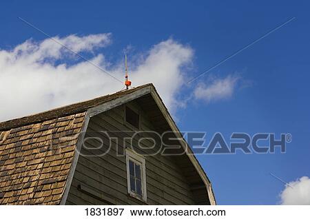 Stock Photo - Barn roof. Fotosearch