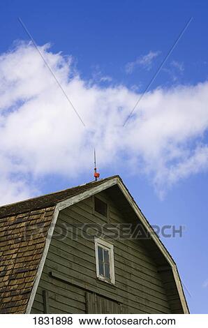 Stock Photo - Barn roof. Fotosearch