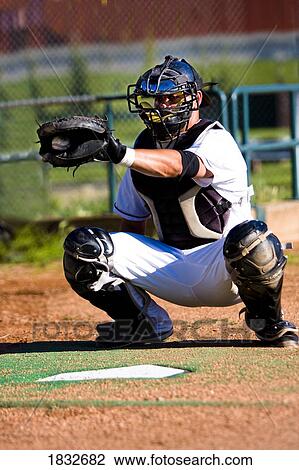 Baseball catcher View Large Photo Image Stock Image - Baseball catcher. Fotosearch