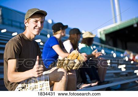 Stock Image - Baseball game. Fotosearch