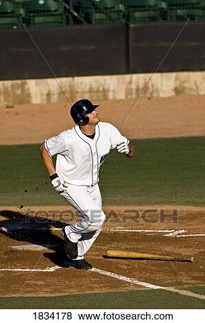 Baseball player running View Large Photo Image Stock Photo - Baseball player running. Fotosearch