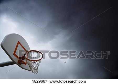 Basketball hoop View Large Photo Image Stock Photo - Basketball hoop. Fotosearch