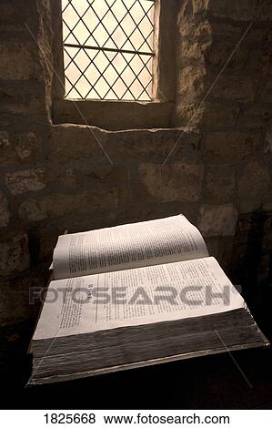 Bible in a church, Rosedale, North Yorkshire, England View Large Photo Image Stock Photo - Bible in a church, Rosedale, North Yorkshire, England. Fotosearch
