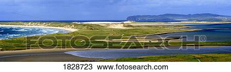 Stock Image - Bloody Foreland, County Donegal, Ireland; Pensinsula and seascape. Fotosearch