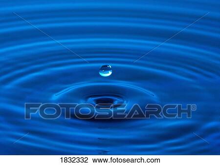 Blue droplet View Large Photo Image Stock Image - Blue droplet. Fotosearch