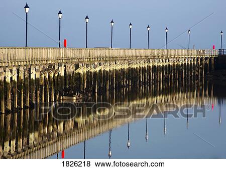 Bridge in Amble, Northumberland, England View Large Photo Image Stock Photo - Bridge in Amble, Northumberland, England. Fotosearch