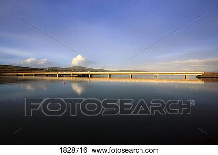 Stock Photograph - Bridge to Valentia Island from Portmagee, Kerry, Ireland. Fotosearch